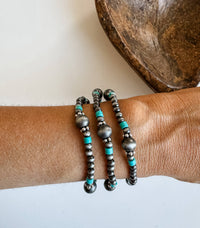 Boho Ranch Shop - Navajo Bead Inspired Stretch Bracelets