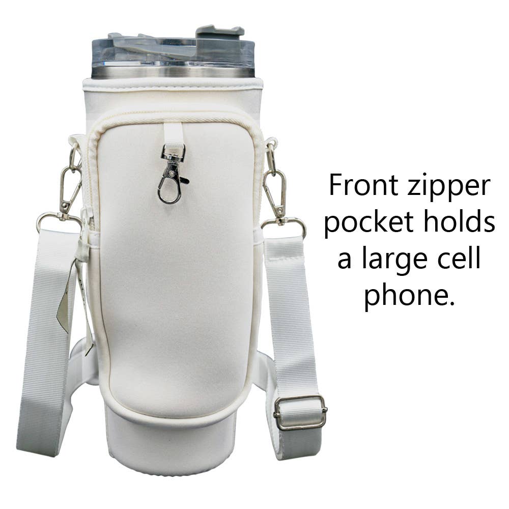 Laberri - 40 oz Tumbler "Handle" Bag - Cream