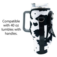 Laberri - 40 oz Tumbler "Handle" Bag - Cow