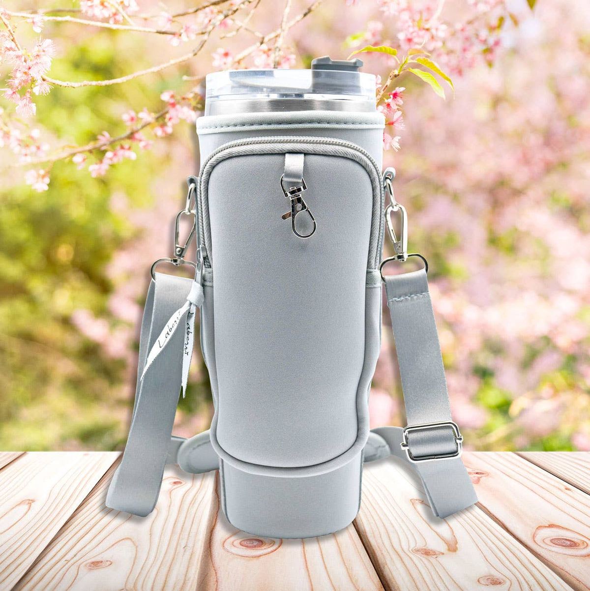 Laberri - 40 oz Tumbler "Handle" Bag - Stone