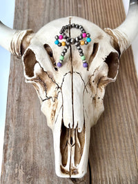 Boho Ranch Shop - Navajo Pearl Bead Coquette Bow Ribbon Stretch Ring