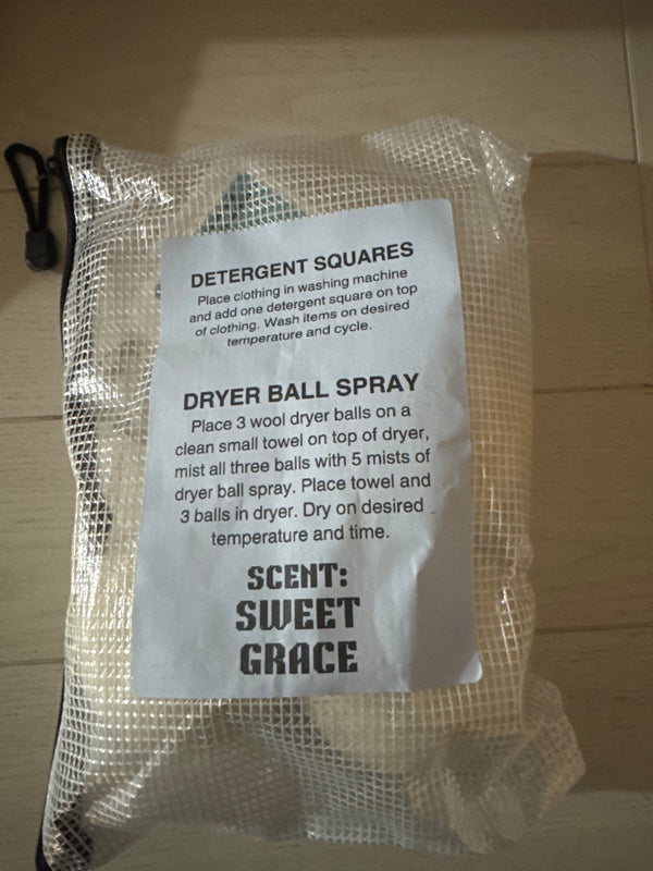 Laundry kit, sweet Grace