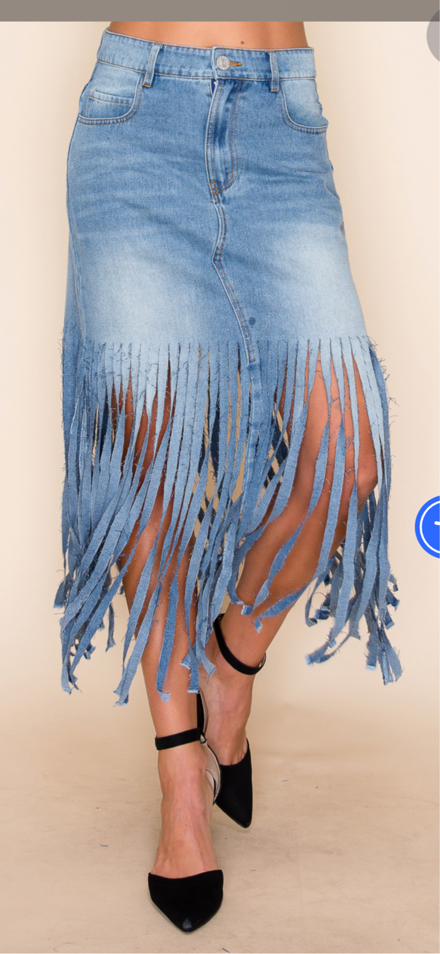 Denim skirt by vocal