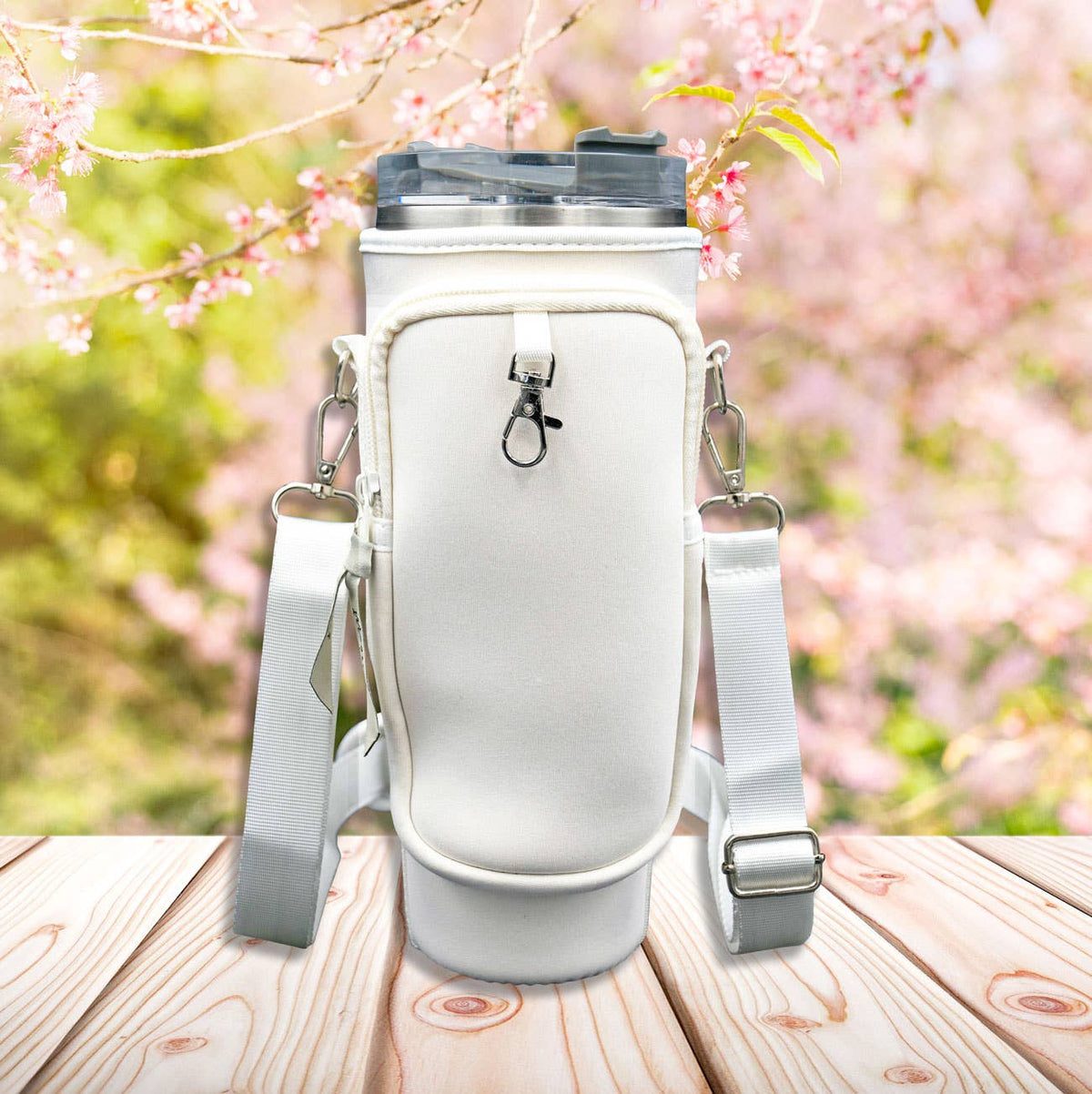 Laberri - 40 oz Tumbler "Handle" Bag - Cream