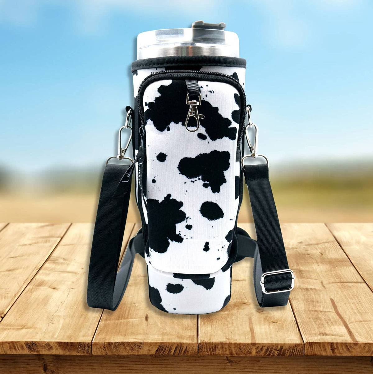 Laberri - 40 oz Tumbler "Handle" Bag - Cow
