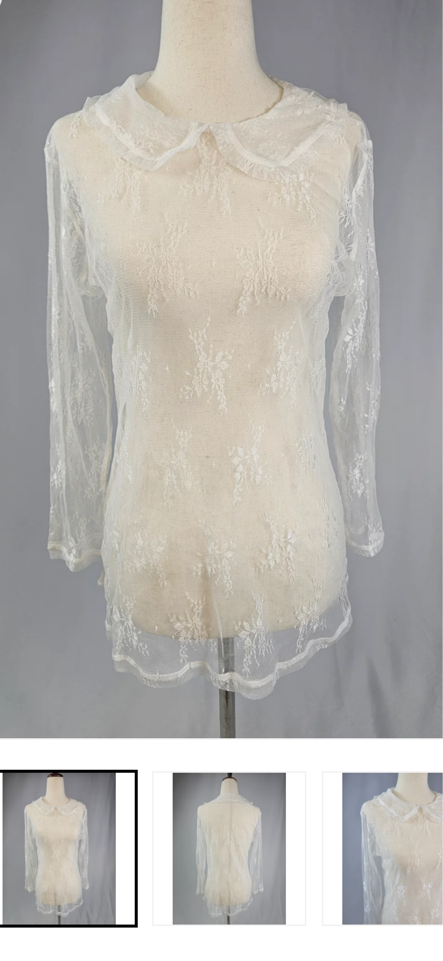White lace Blouse