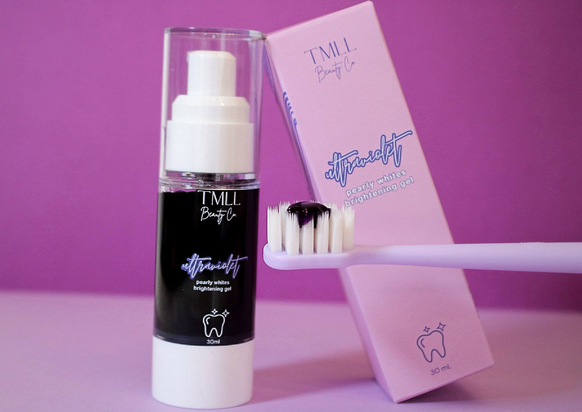 Teeth brightening gel
