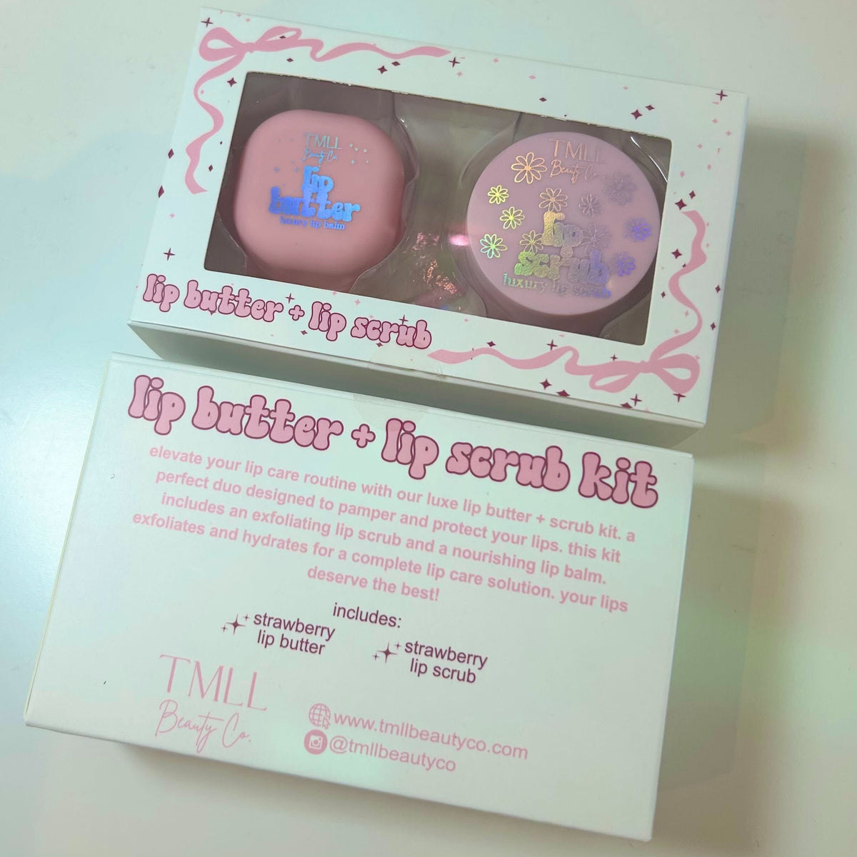 Lip butter and scrub kit