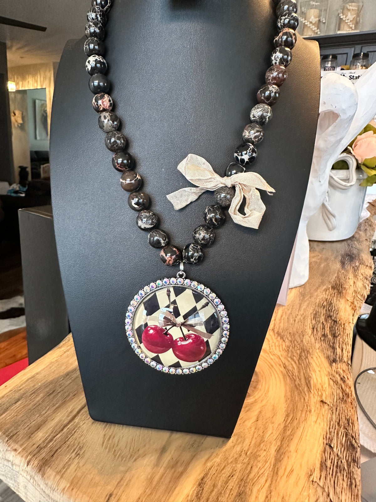Gypsy South Cherry Pendant Necklace