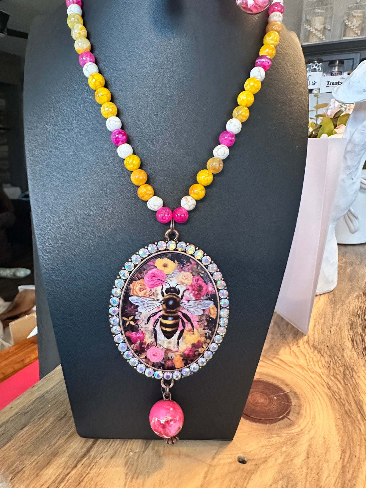 Gypsy South Queen Bee Necklace