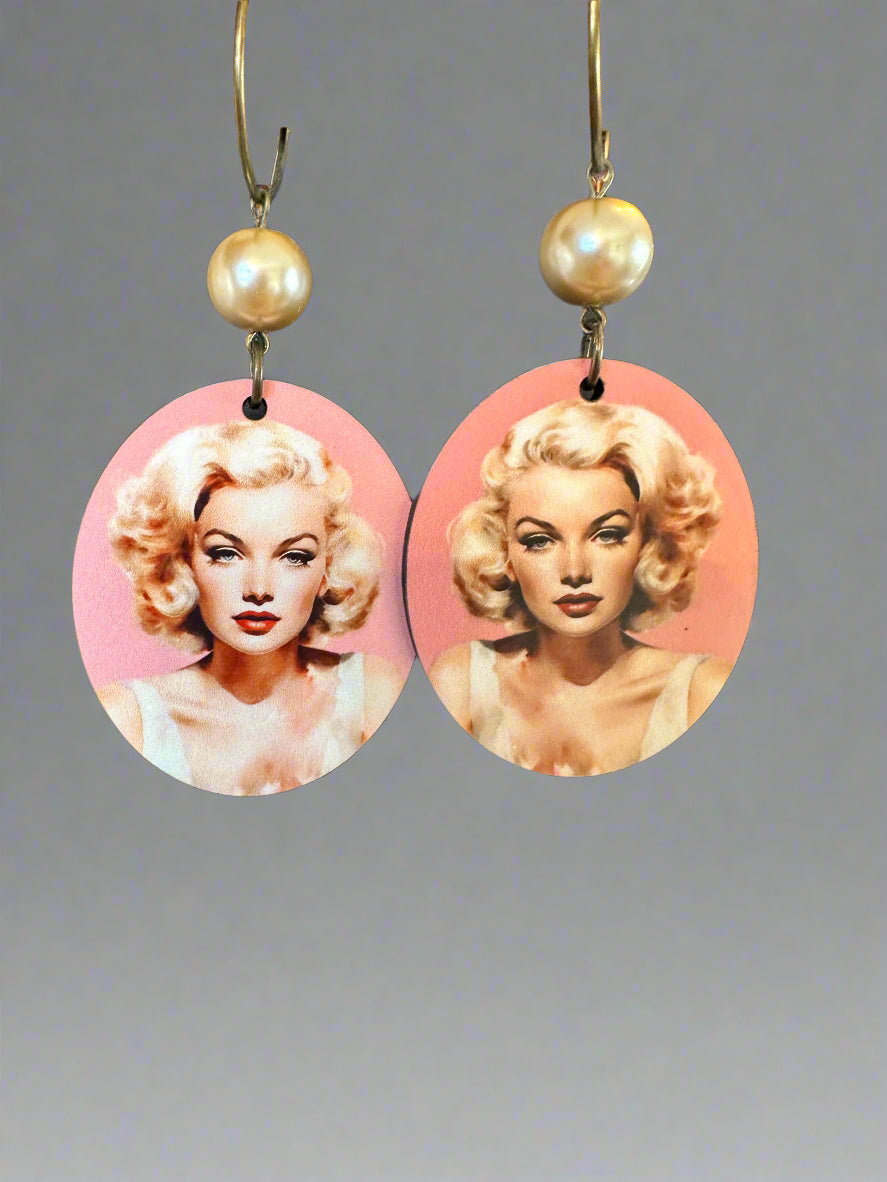 Gypsy South Marilyn Pearl Earrings