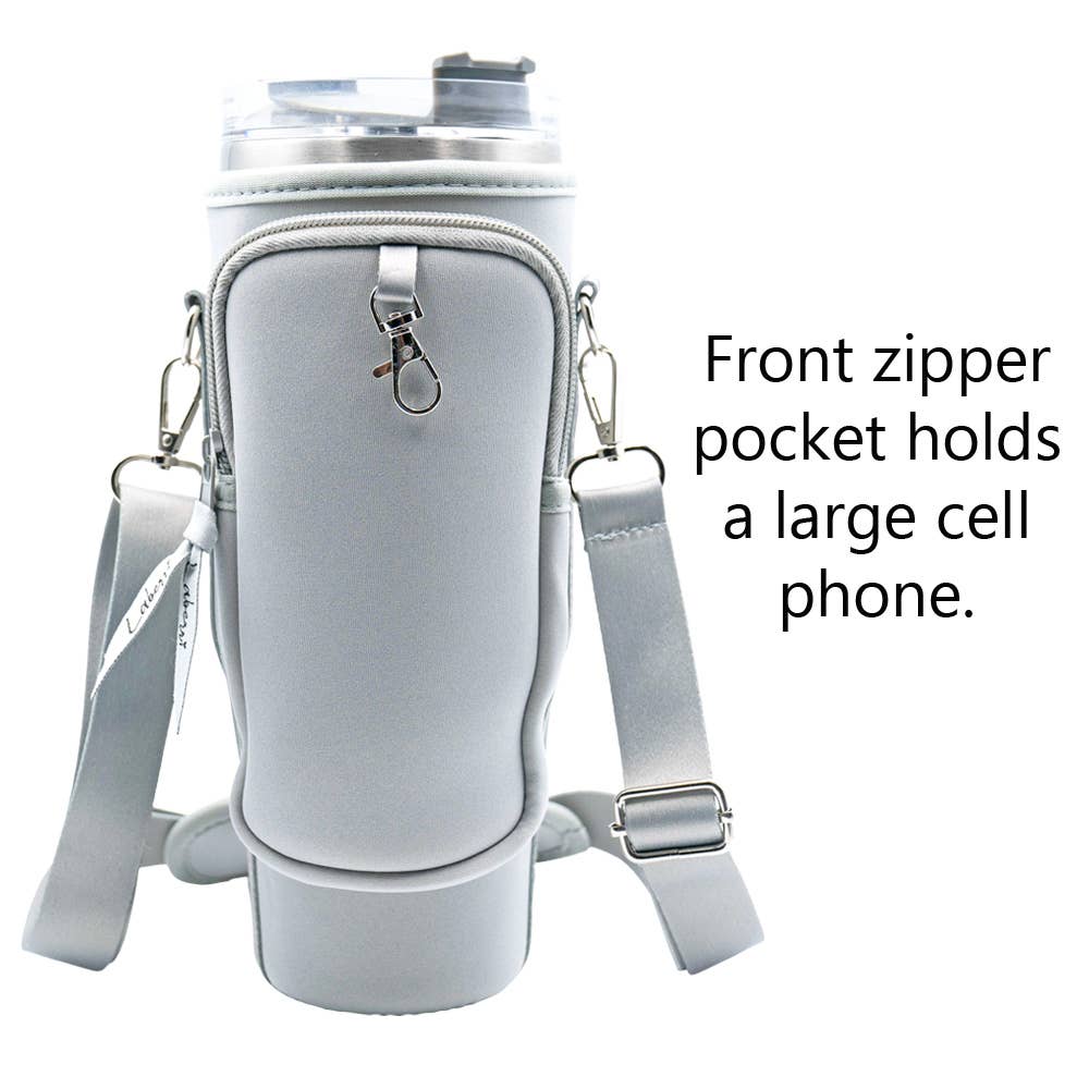 Laberri - 40 oz Tumbler "Handle" Bag - Stone