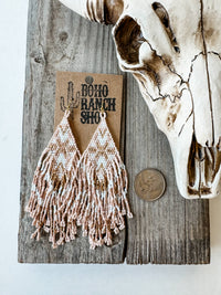 Boho Ranch Shop - Western Aztec Bead Earrings