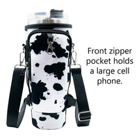 Laberri - 40 oz Tumbler "Handle" Bag - Cow
